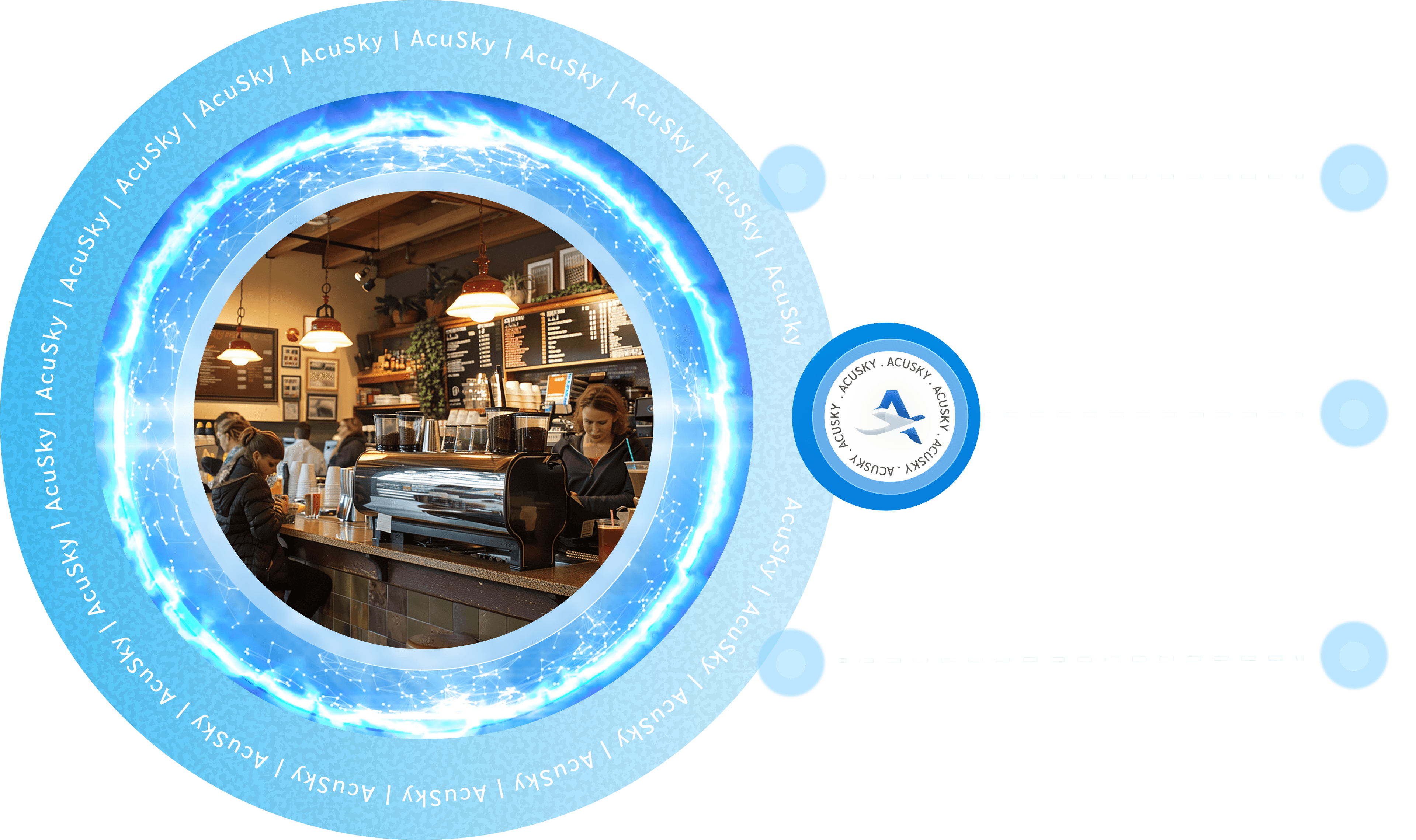 Modern experience graphic